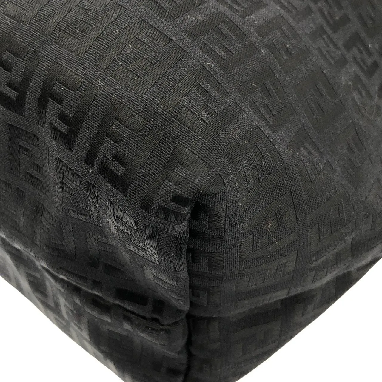 FENDI Sunshine Shopper 8BH025 Shoulder Nylon Black Nylon - Thumbnail 2