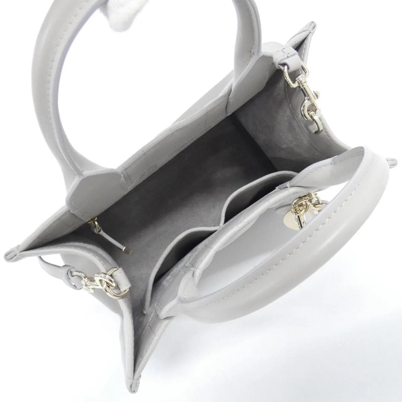 DIOR Book Tote M1325OWHP Tote 灰色 中古品A - 縮圖 6