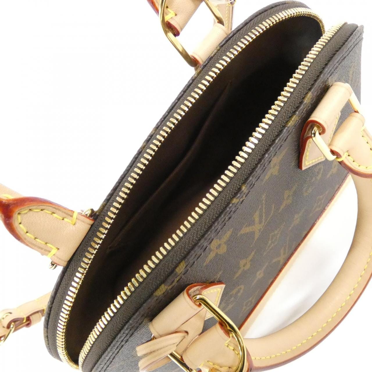 LOUIS VUITTON Alma M46990 Bag Monogram Black Monogram - Thumbnail 5