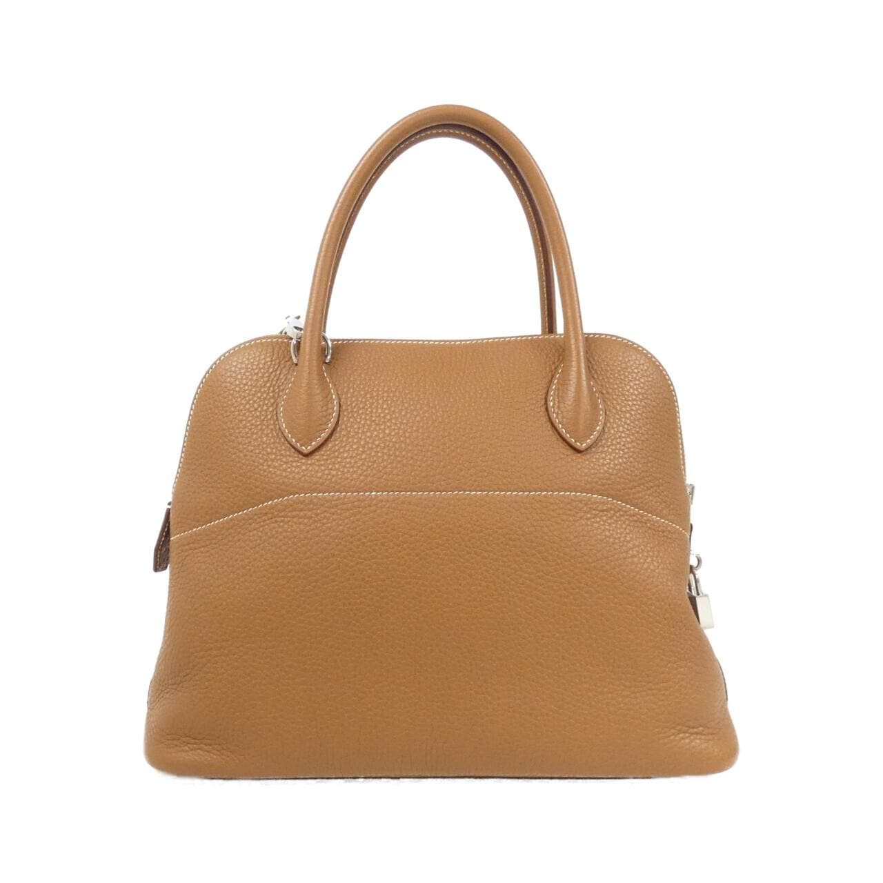HERMES HERMÈS Bolide 073419CK Bag Clemence 金色 Clemence 皮 中古品A - 縮圖 2