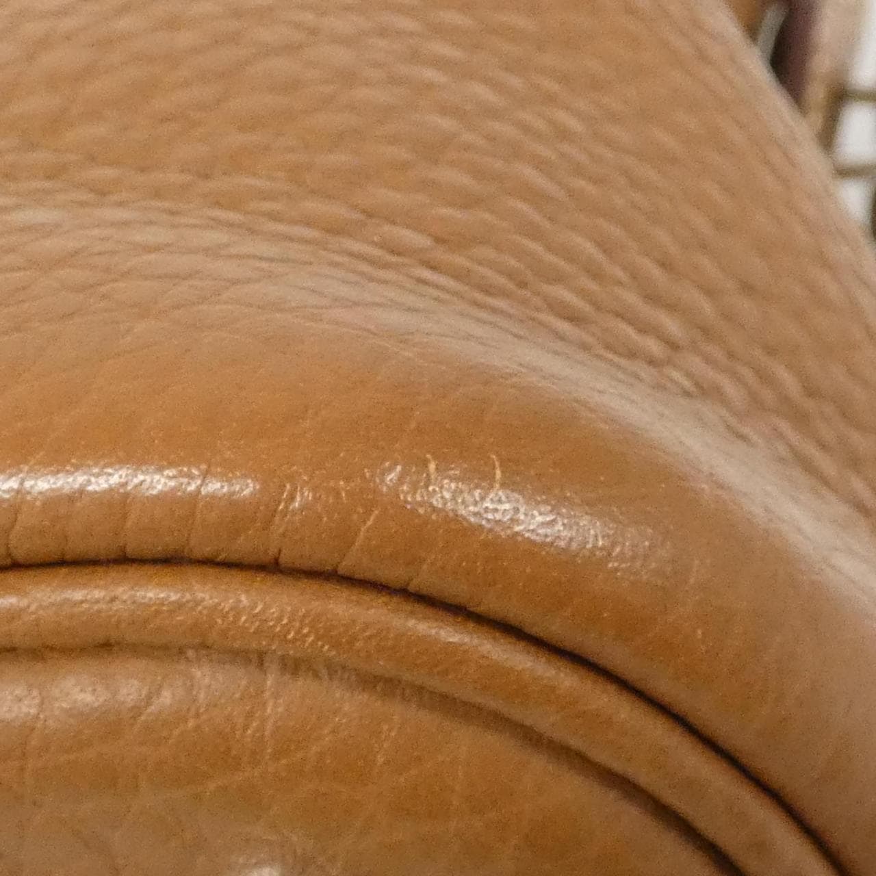 HERMES HERMÈS Bolide 073419CK Bag Clemence 金色 Clemence 皮 中古品A - 縮圖 3