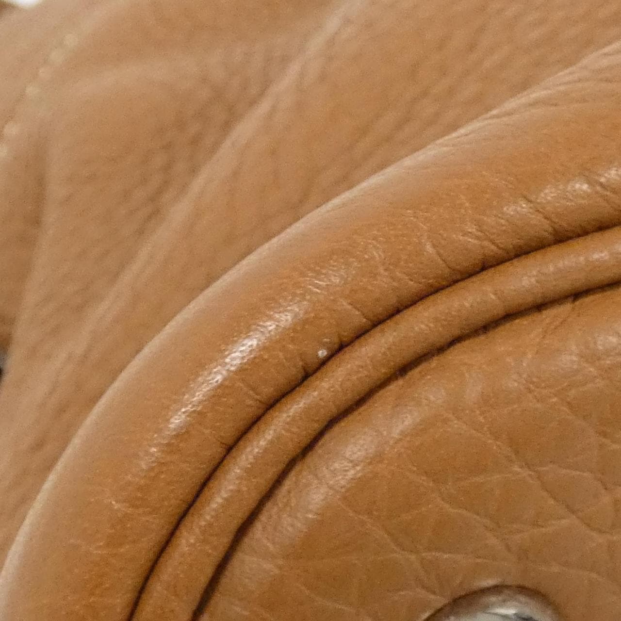 HERMES HERMÈS Bolide 073419CK Bag Clemence 金色 Clemence 皮 中古品A - 縮圖 4