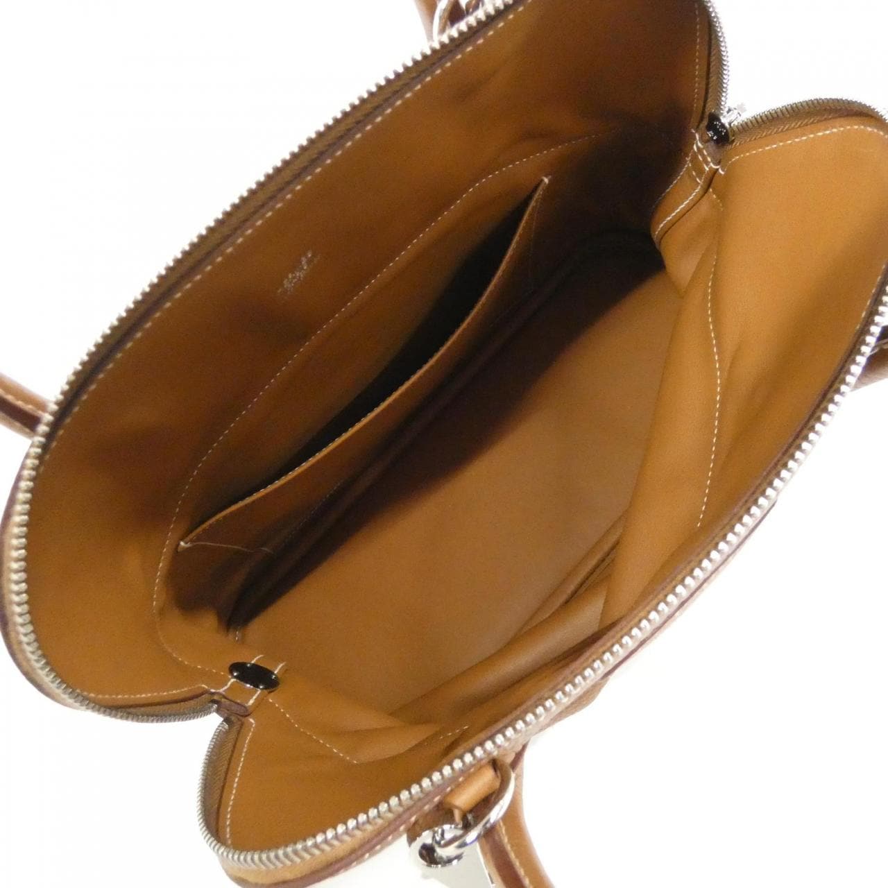 HERMES HERMÈS Bolide 073419CK Bag Clemence 金色 Clemence 皮 中古品A - 縮圖 10