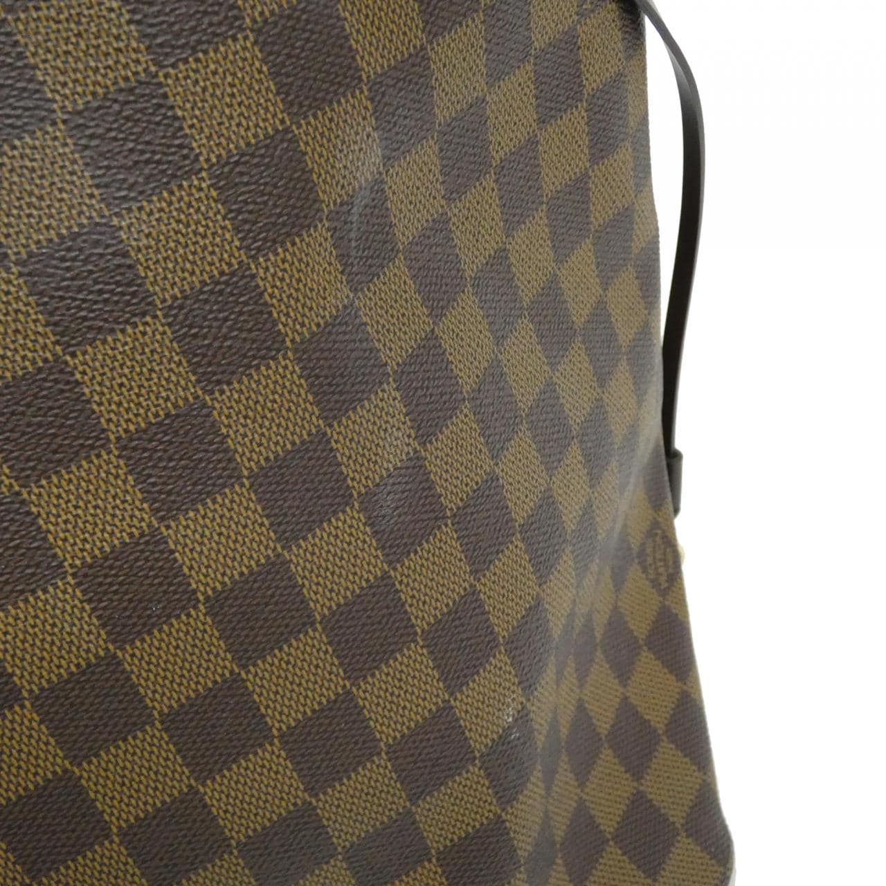LOUIS VUITTON Neverfull N51106 Bag Damier 黑色 Damier 中古品A - 縮圖 4