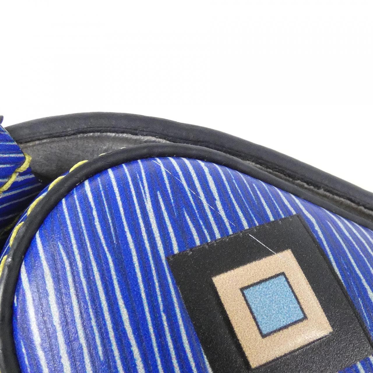 LOUIS VUITTON Twist Bag Denim 藍色 牛仔布 中古品A - 縮圖 4