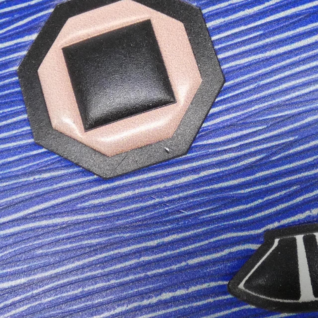 LOUIS VUITTON Twist Bag Denim 藍色 牛仔布 中古品A - 縮圖 5