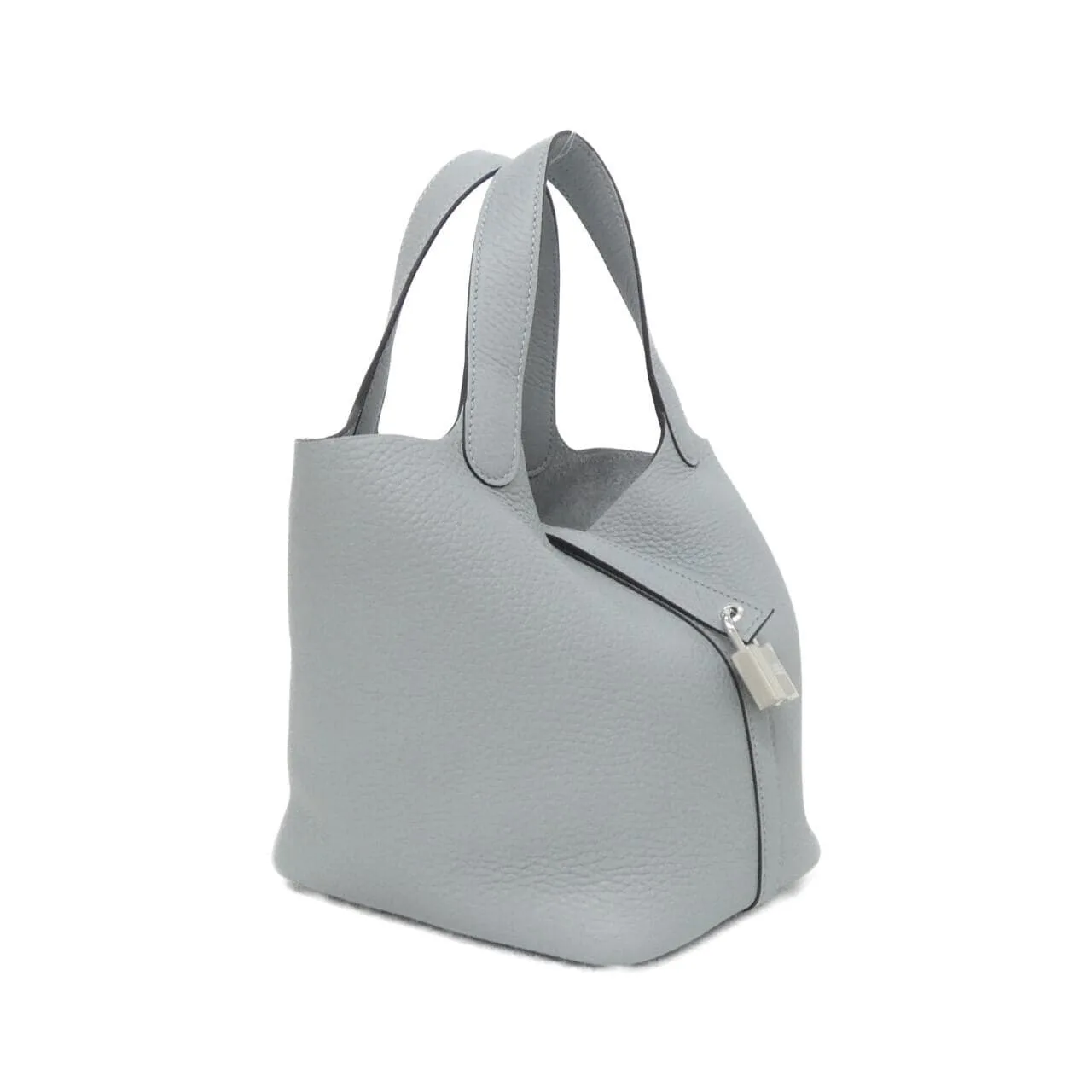 HERMES Picotin 056289CK Handbag Clemence