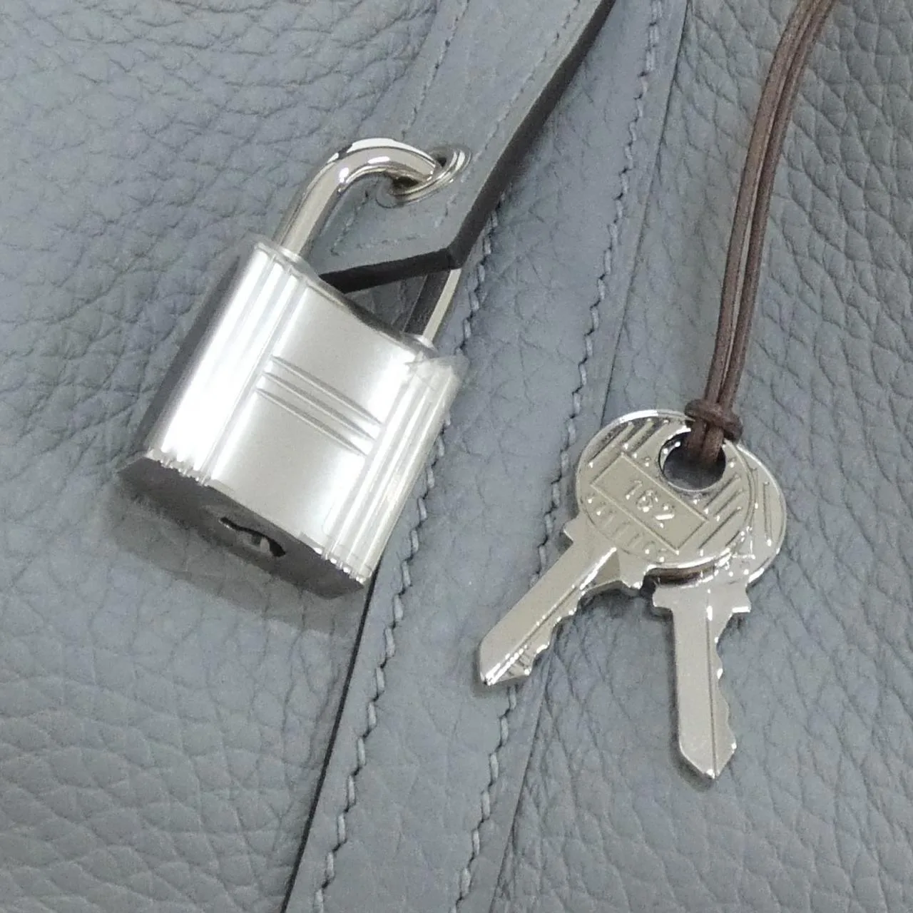 HERMES Picotin 056289CK Handbag Clemence Clemence 皮 未使用品 - 縮圖 3