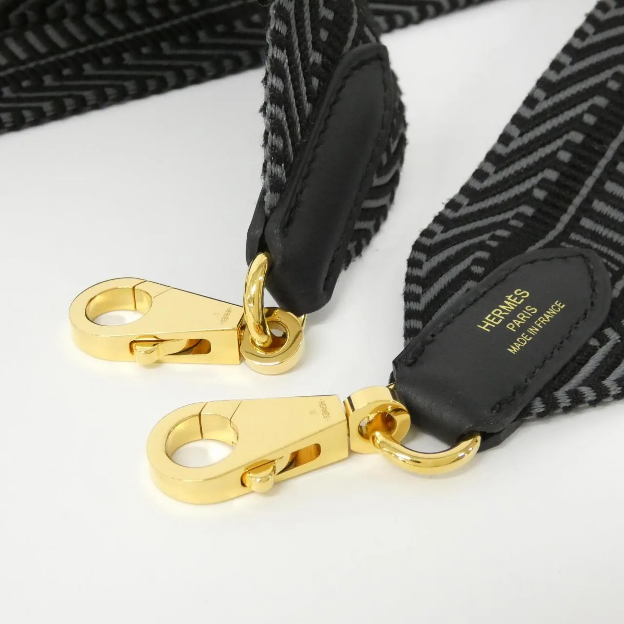 HERMES 073651CC Wallet Canvas Black Canvas Rank A - Thumbnail 3