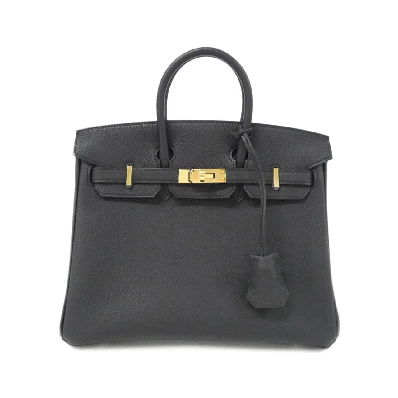 HERMES Birkin 041344CC Handbag Togo Black