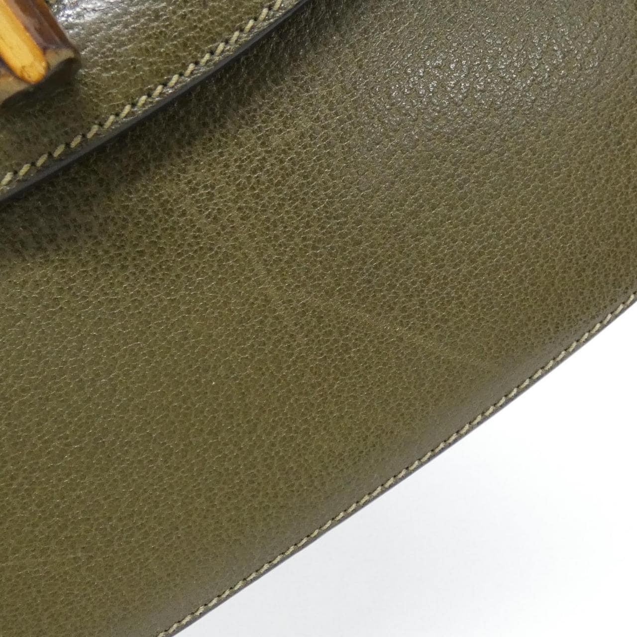 GUCCI 000 46 0633 Bag Leather Black Leather Rank B - Thumbnail 4