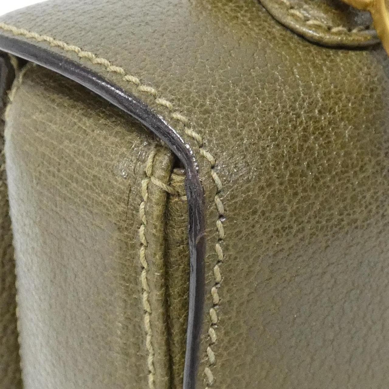 GUCCI 000 46 0633 Bag Leather Black Leather Rank B - Thumbnail 5