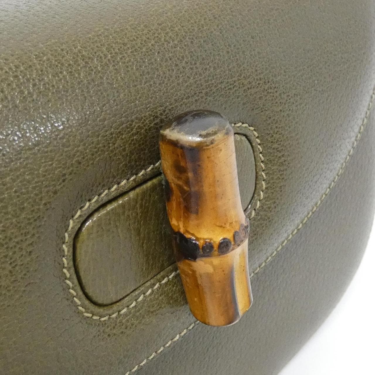 GUCCI 000 46 0633 Bag Leather Black Leather Rank B - Thumbnail 6