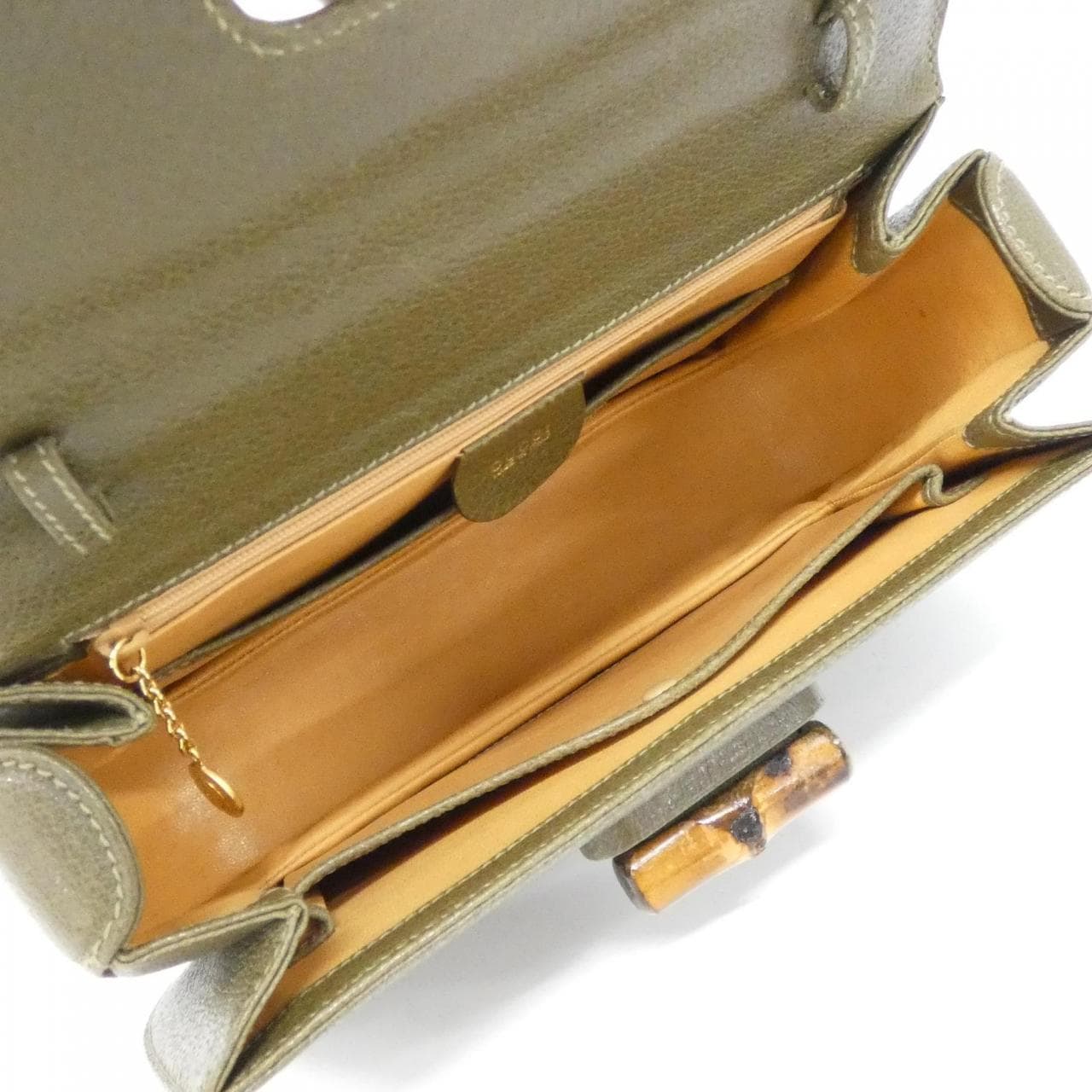 GUCCI 000 46 0633 Bag Leather Black Leather Rank B - Thumbnail 8