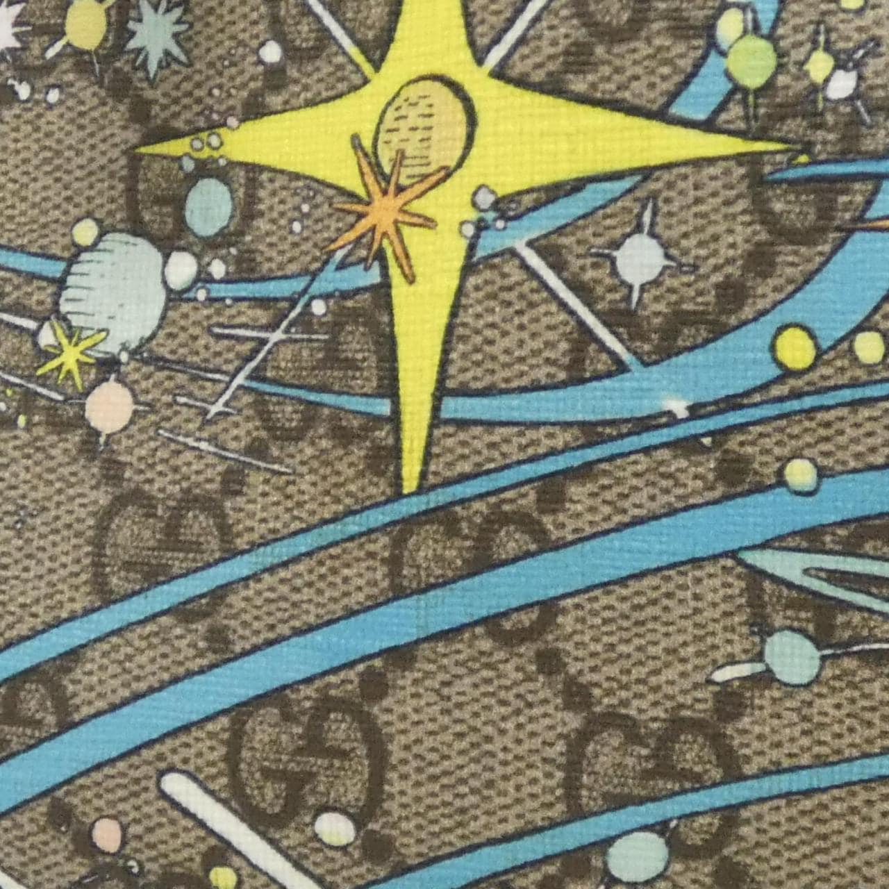 GUCCI 650037 2O4AT Bag Canvas 黑色 帆布 中古品A - 縮圖 8