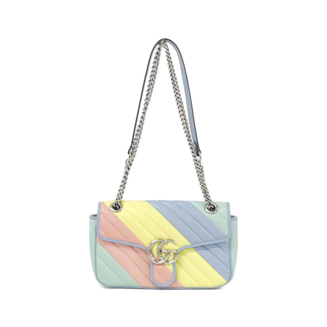 GUCCI Marmont 443497 DTDXP Shoulder Bag Leather Black