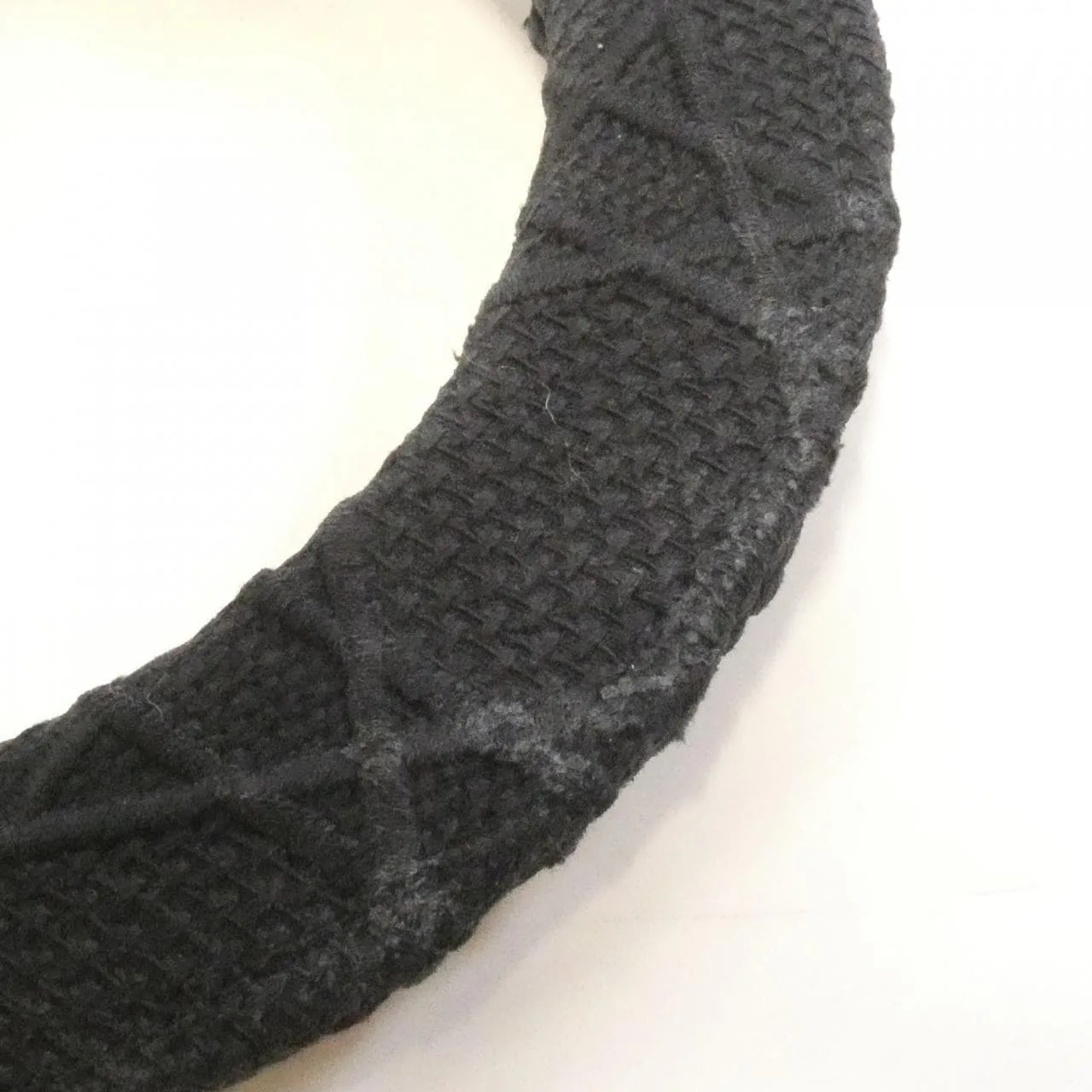 DIOR Lady Dior M0565OREY Handbag Canvas 黑色 帆布 中古品A - 縮圖 7