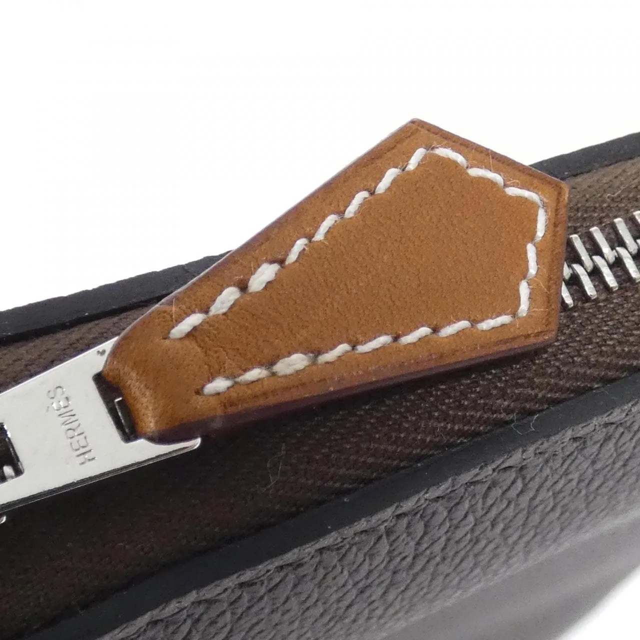 HERMES 085200CK Wallet 黑色 中古品A - 縮圖 4