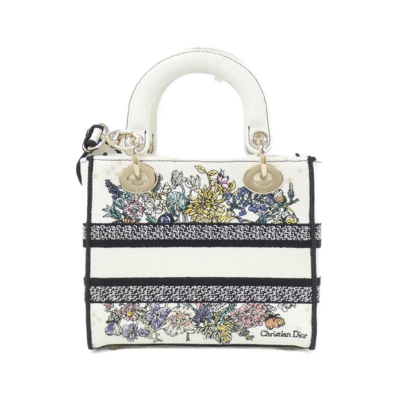 DIOR Bag Canvas White Canvas - Thumbnail 2