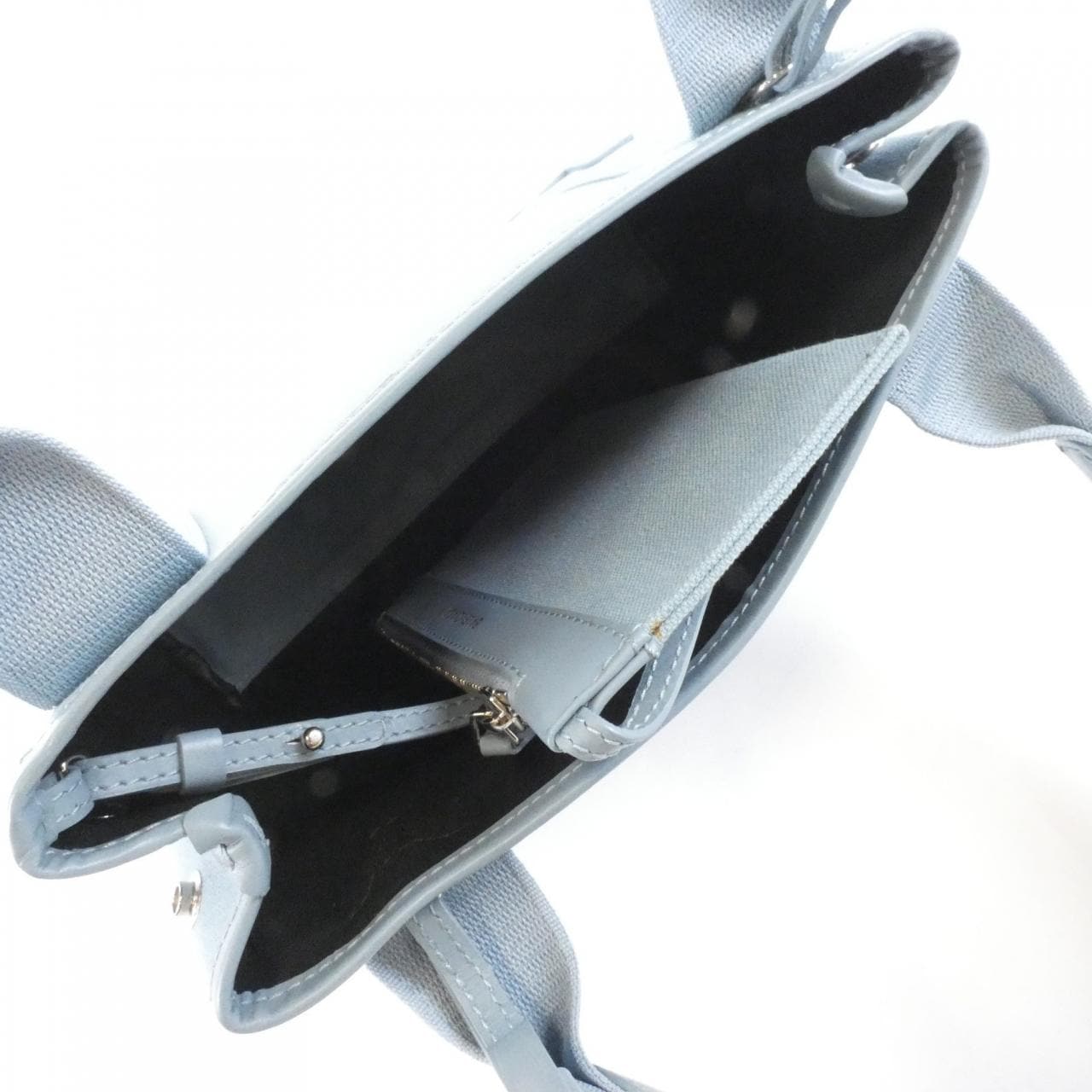 BALENCIAGA 390346 2HH3N Bag Canvas Navy Canvas Rank B - Thumbnail 8