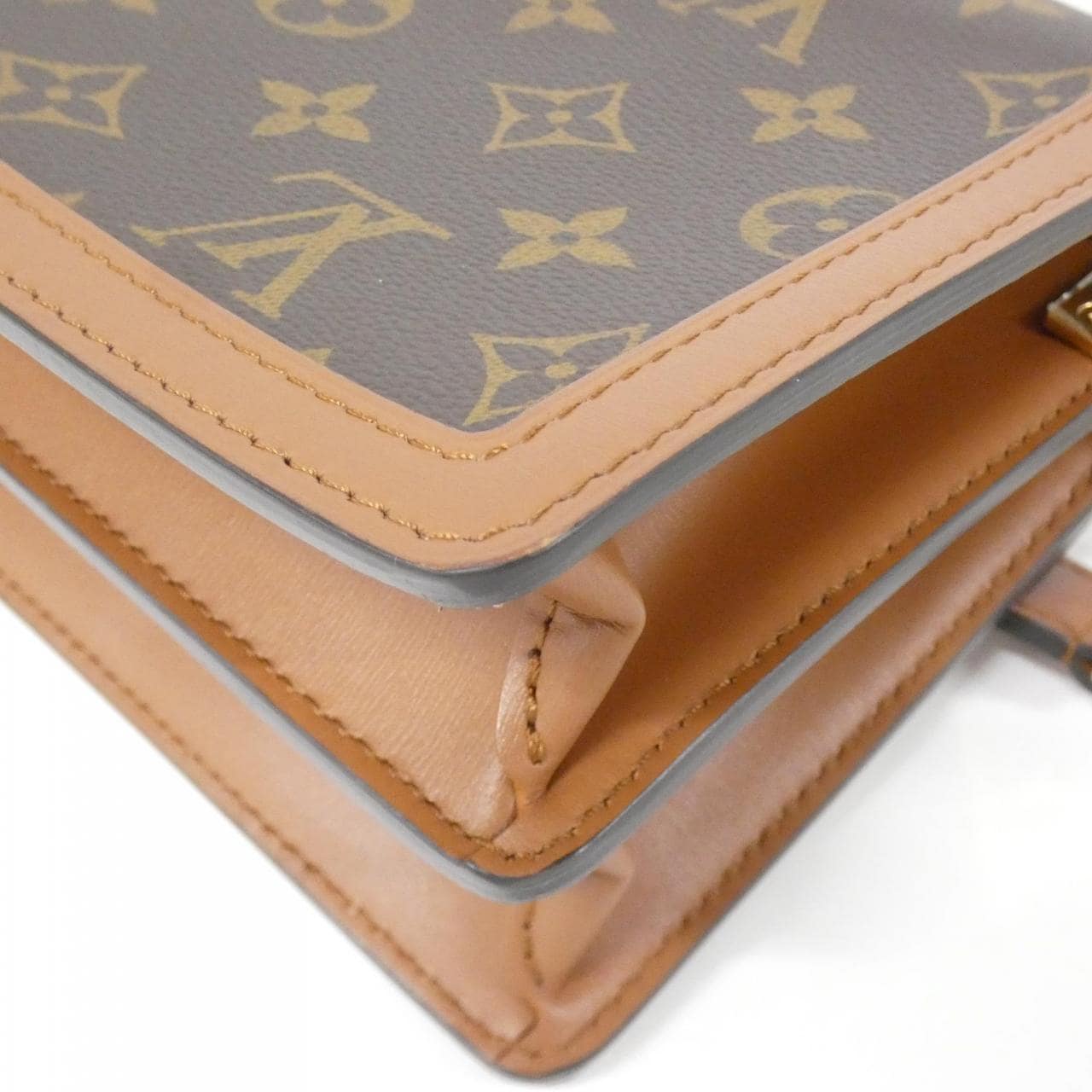 LOUIS VUITTON Dauphine M46537 Shoulder Bag Monogram Black Monogram Rank A - Thumbnail 3