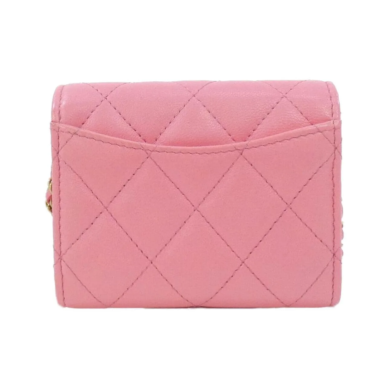 CHANEL Timeless Classic AP2704 Wallet Lambskin Pink Lambskin Rank A - Thumbnail 2