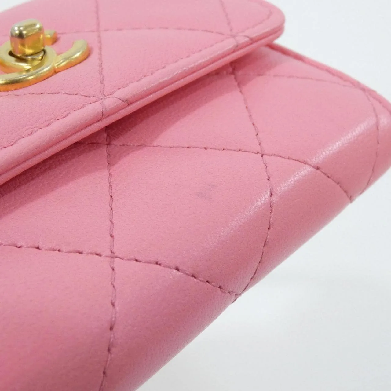 CHANEL Timeless Classic AP2704 Wallet Lambskin Pink Lambskin Rank A - Thumbnail 3