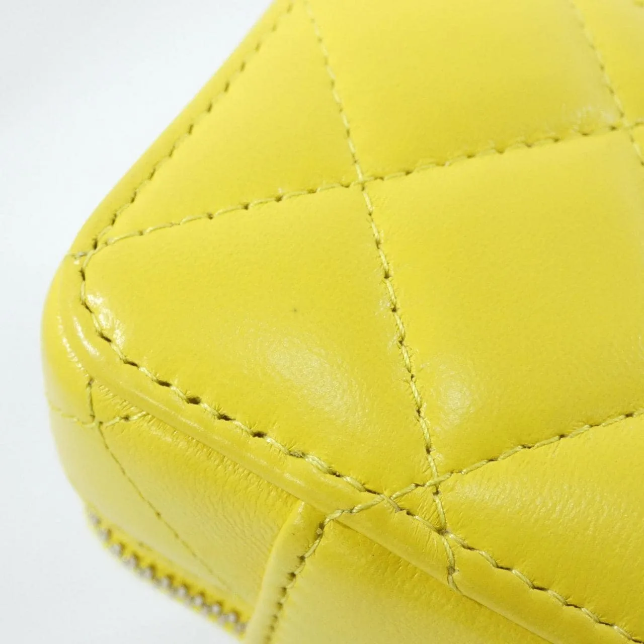 CHANEL Timeless Classic AP2738 Wallet Lambskin Yellow Lambskin Rank A - Thumbnail 5