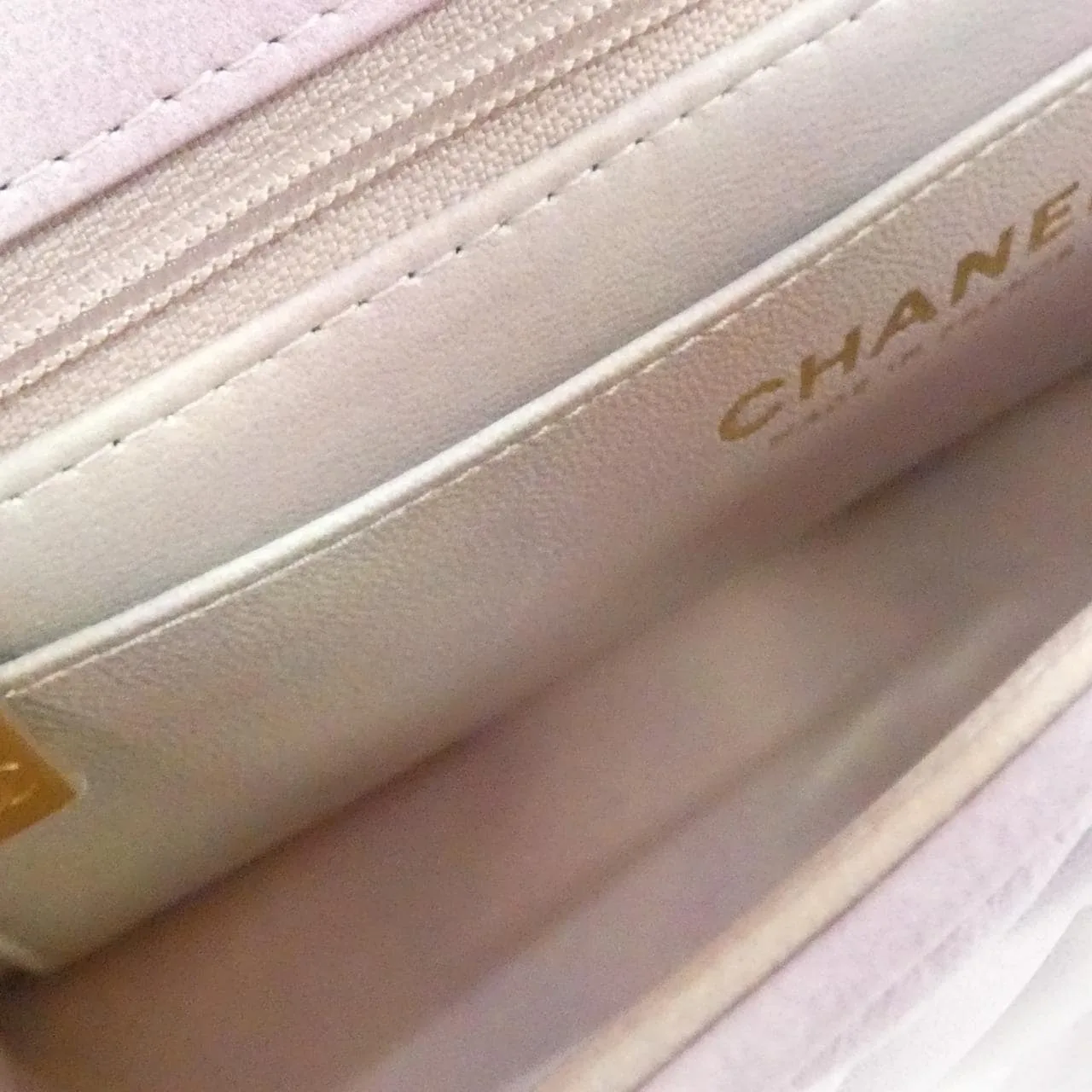 CHANEL Vanity AS2431 Handbag Lambskin Pink Lambskin Rank A - Thumbnail 8