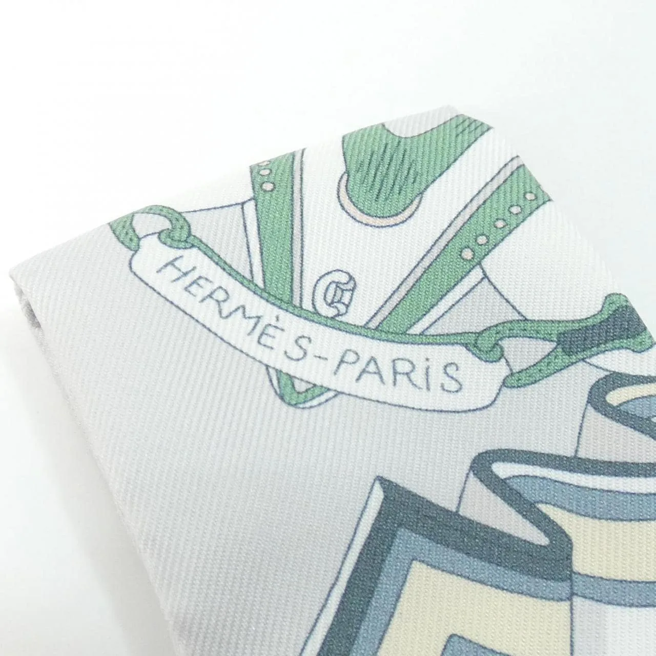 HERMES 062842S Scarf Black Rank A - Thumbnail 3