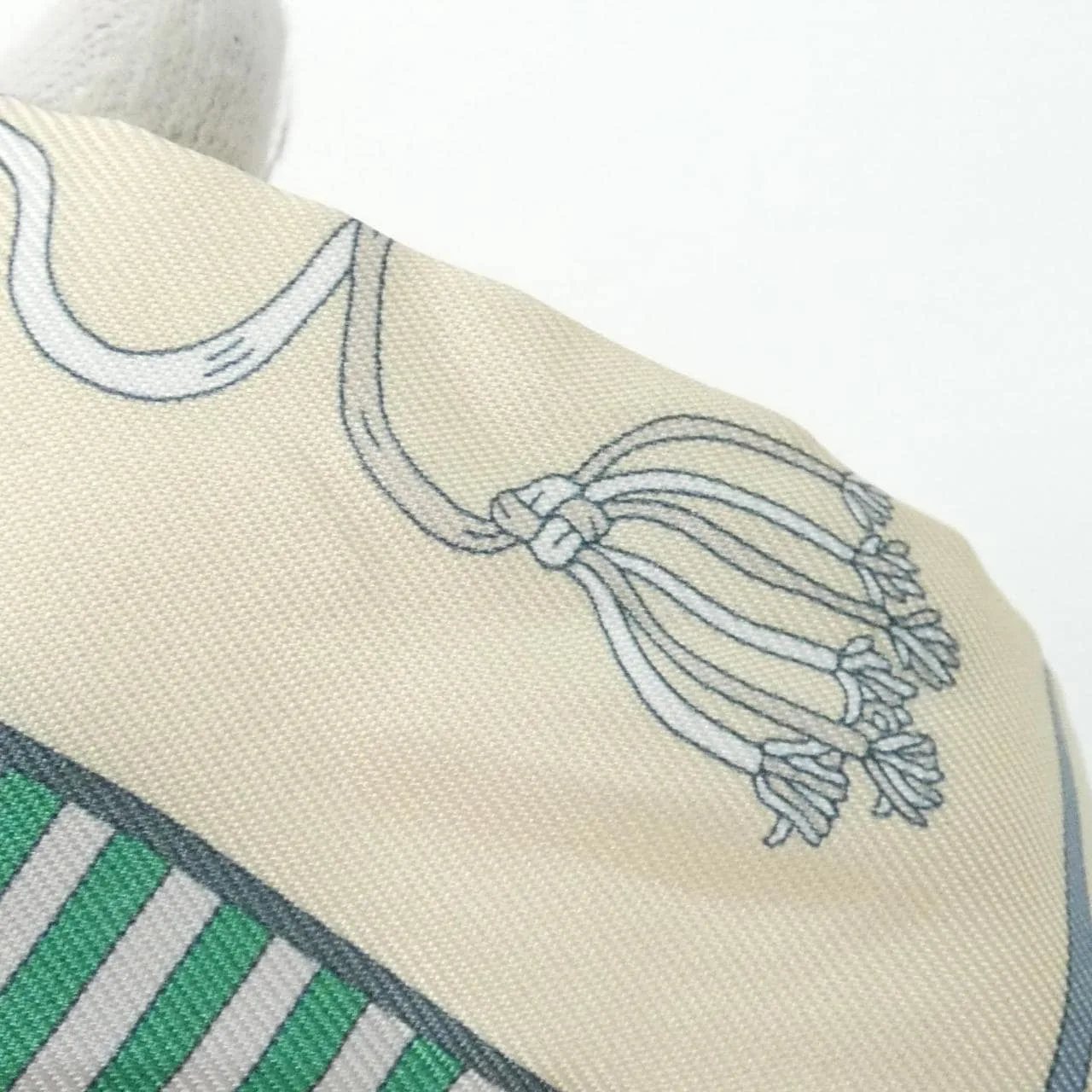 HERMES 062842S Scarf Black Rank A - Thumbnail 4