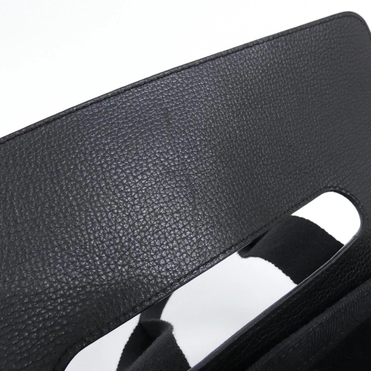 HERMES Valparaiso 049214CK Handbag 黑色 中古品A - 縮圖 9