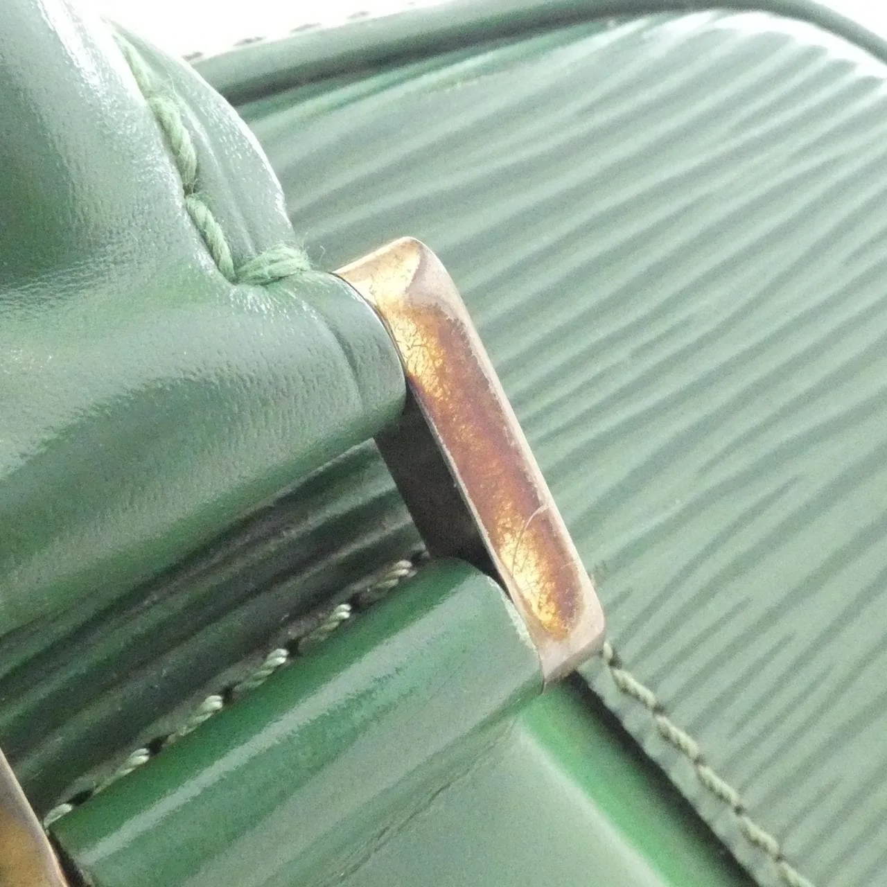 LOUIS VUITTON M52044 Handbag Epi Green Epi - Thumbnail 6