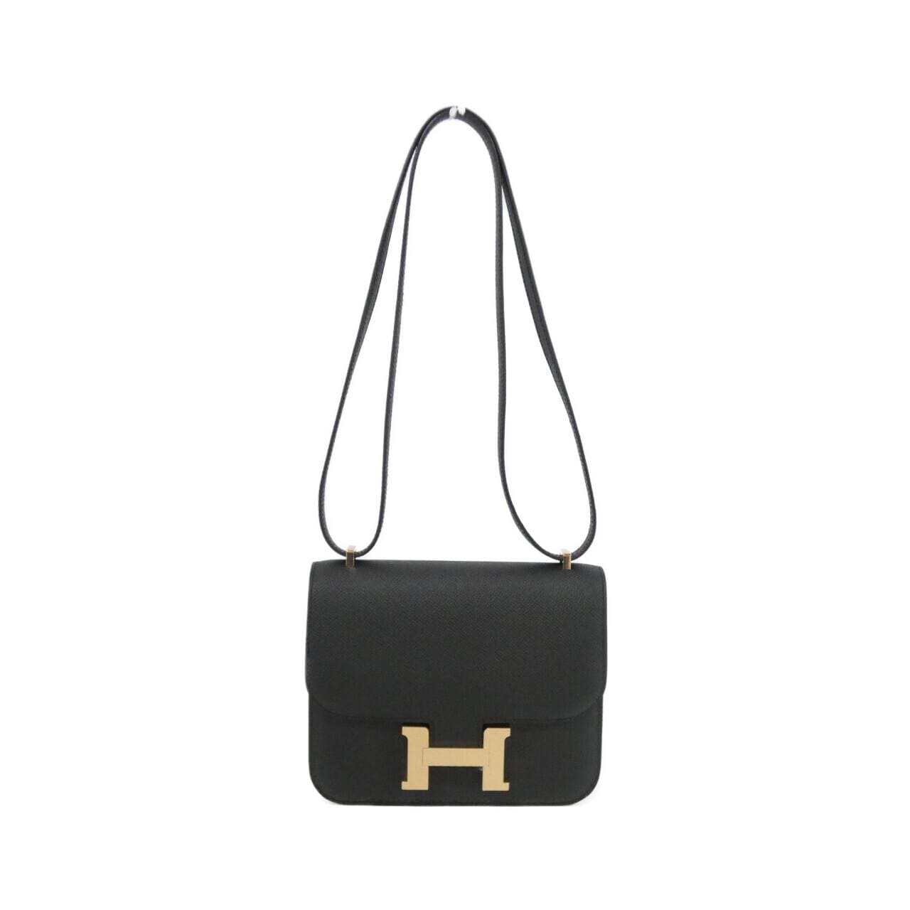 HERMES 083905CD Shoulder Bag Epsom Black