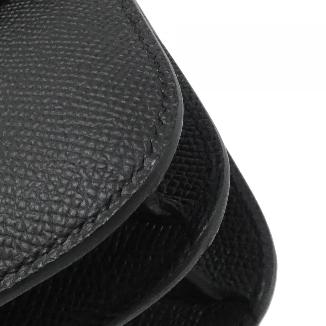 HERMES 083905CD Shoulder Bag Epsom 黑色 Epsom 皮 - 縮圖 3