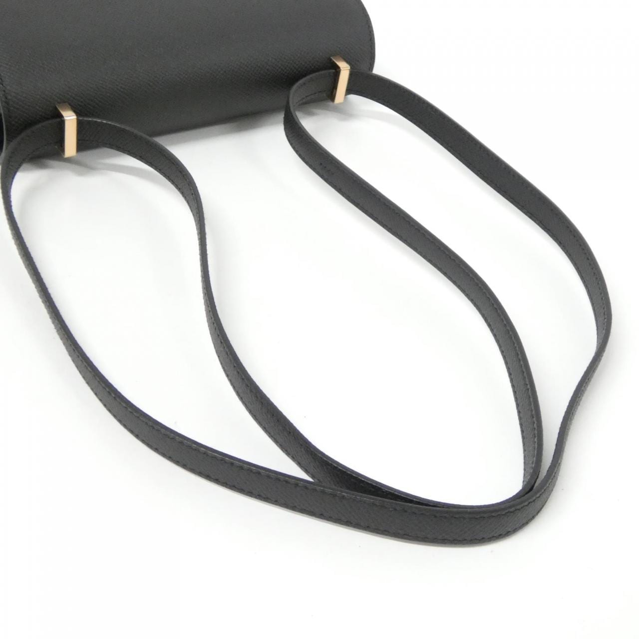 HERMES 083905CD Shoulder Bag Epsom 黑色 Epsom 皮 - 縮圖 4