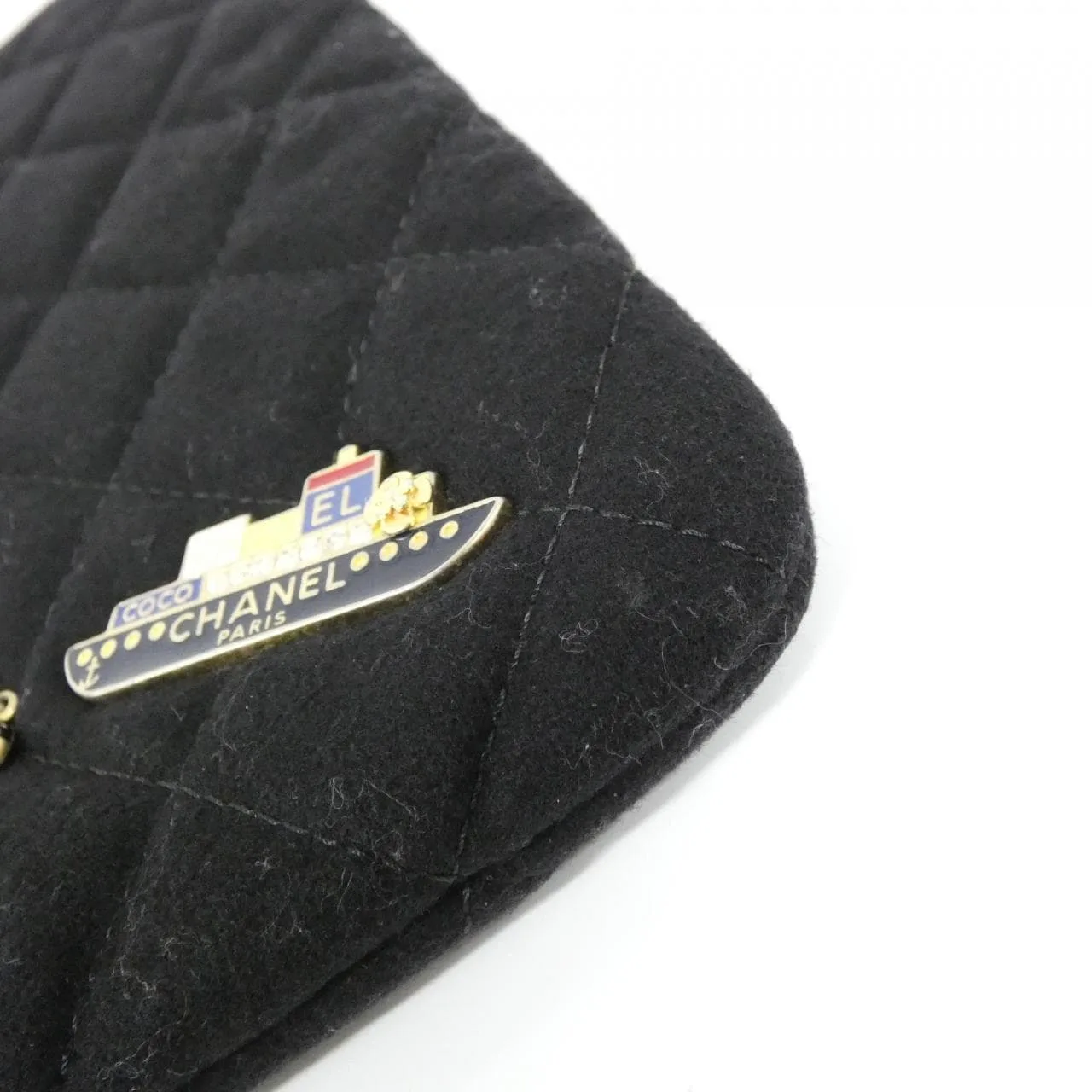 CHANEL 70337 Pouch 黑色 中古品A - 縮圖 4