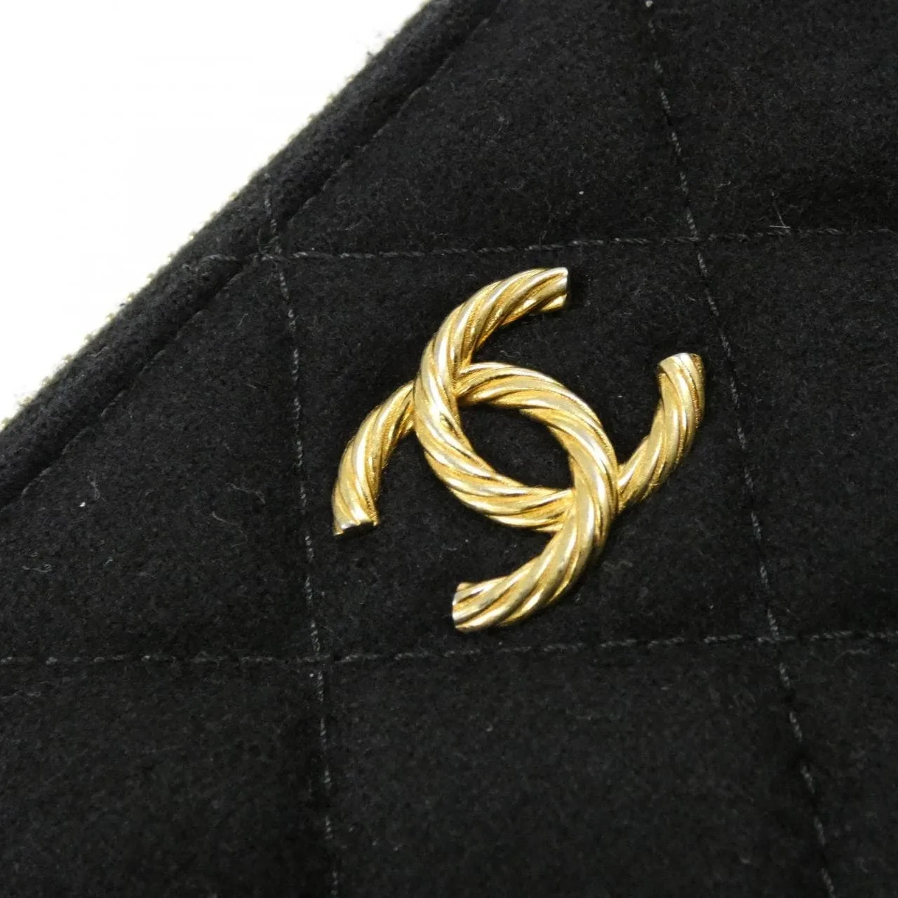 CHANEL 70337 Pouch 黑色 中古品A - 縮圖 5