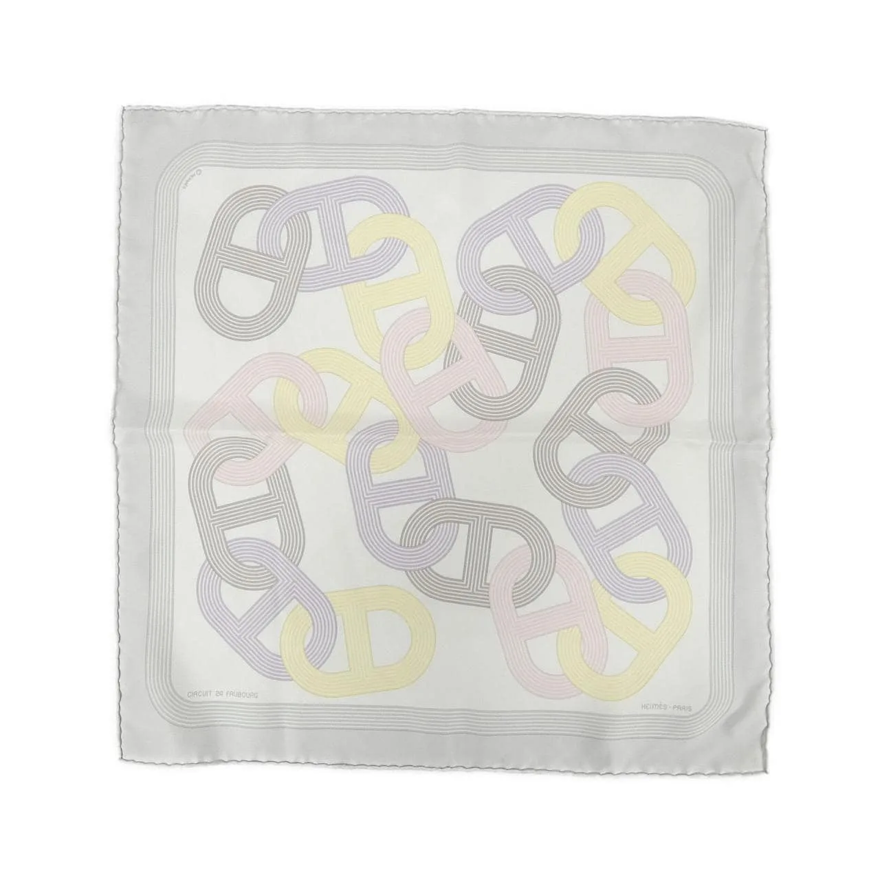 HERMES 892507S Scarf White