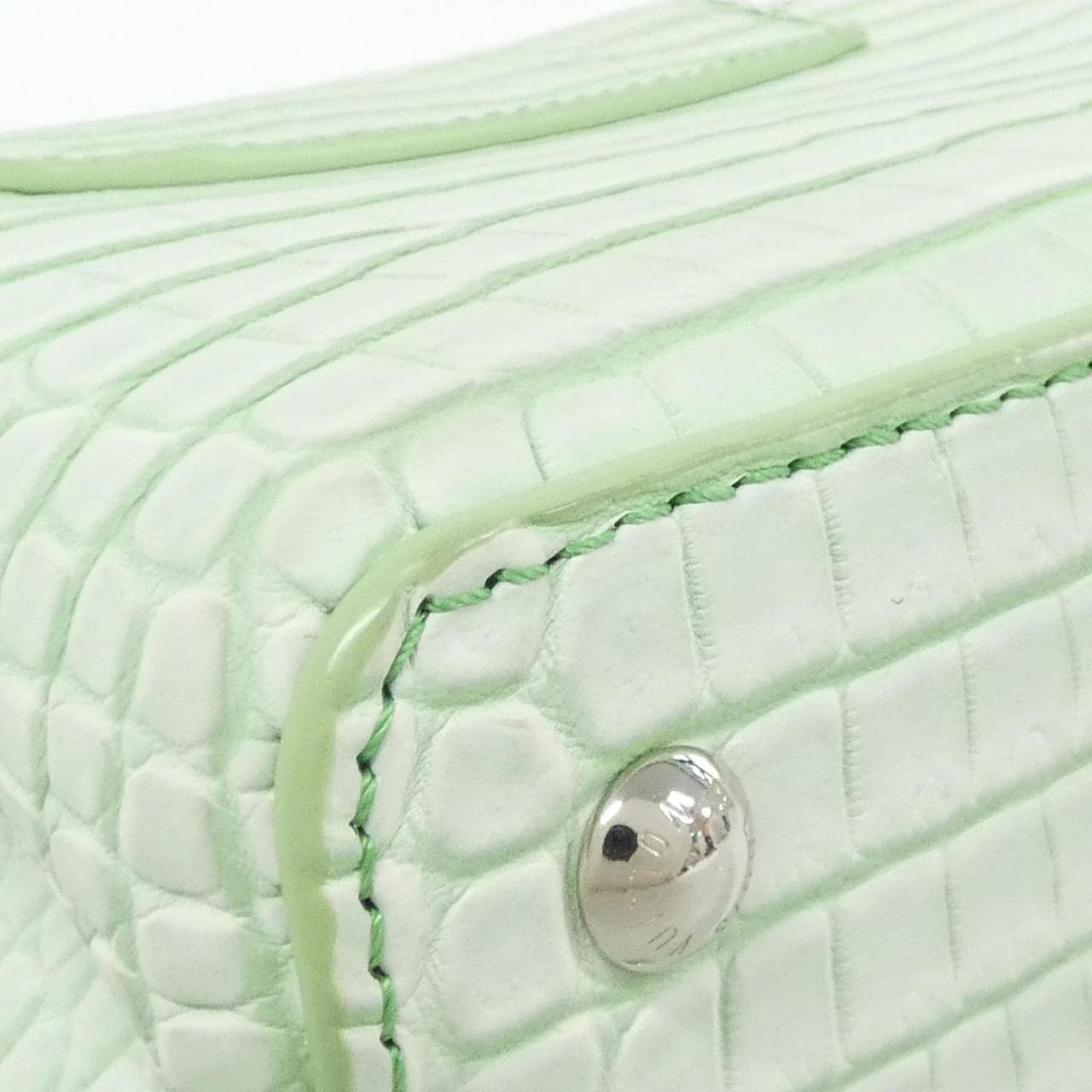 LOUIS VUITTON Capucines Bag Leather Green Leather Rank A - Thumbnail 3