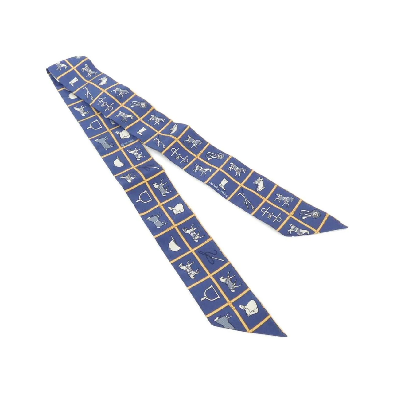 HERMES 061356S Scarf White
