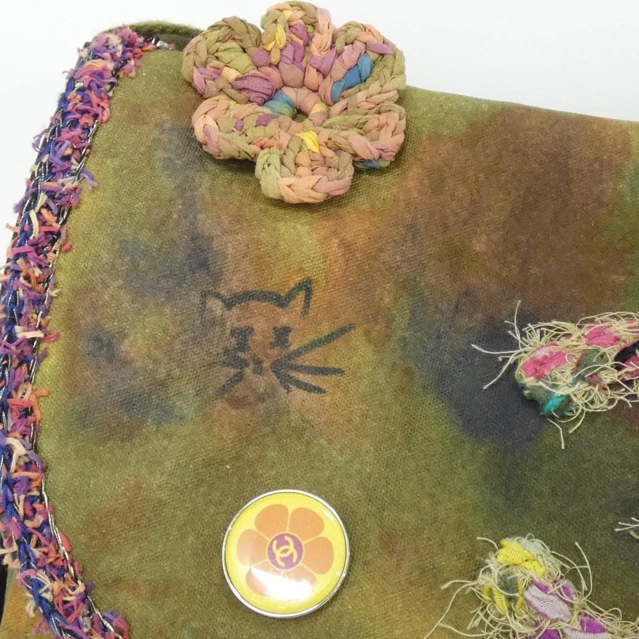 CHANEL 92790 Shoulder Canvas Multicolor Canvas Rank A - Thumbnail 4