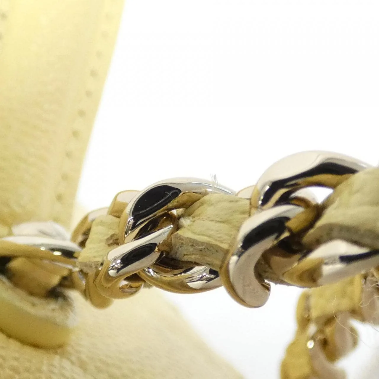 CHANEL AP4404 Handbag Grained Calfskin Yellow Grained Calfskin Rank A - Thumbnail 8