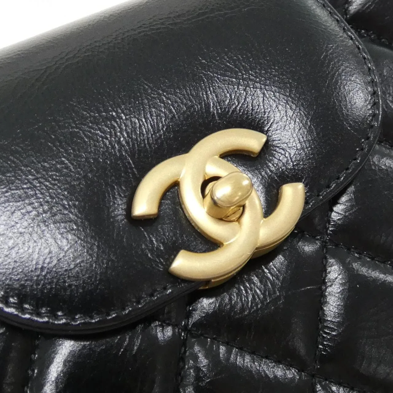CHANEL AS4416 Handbag Black Rank A - Thumbnail 4