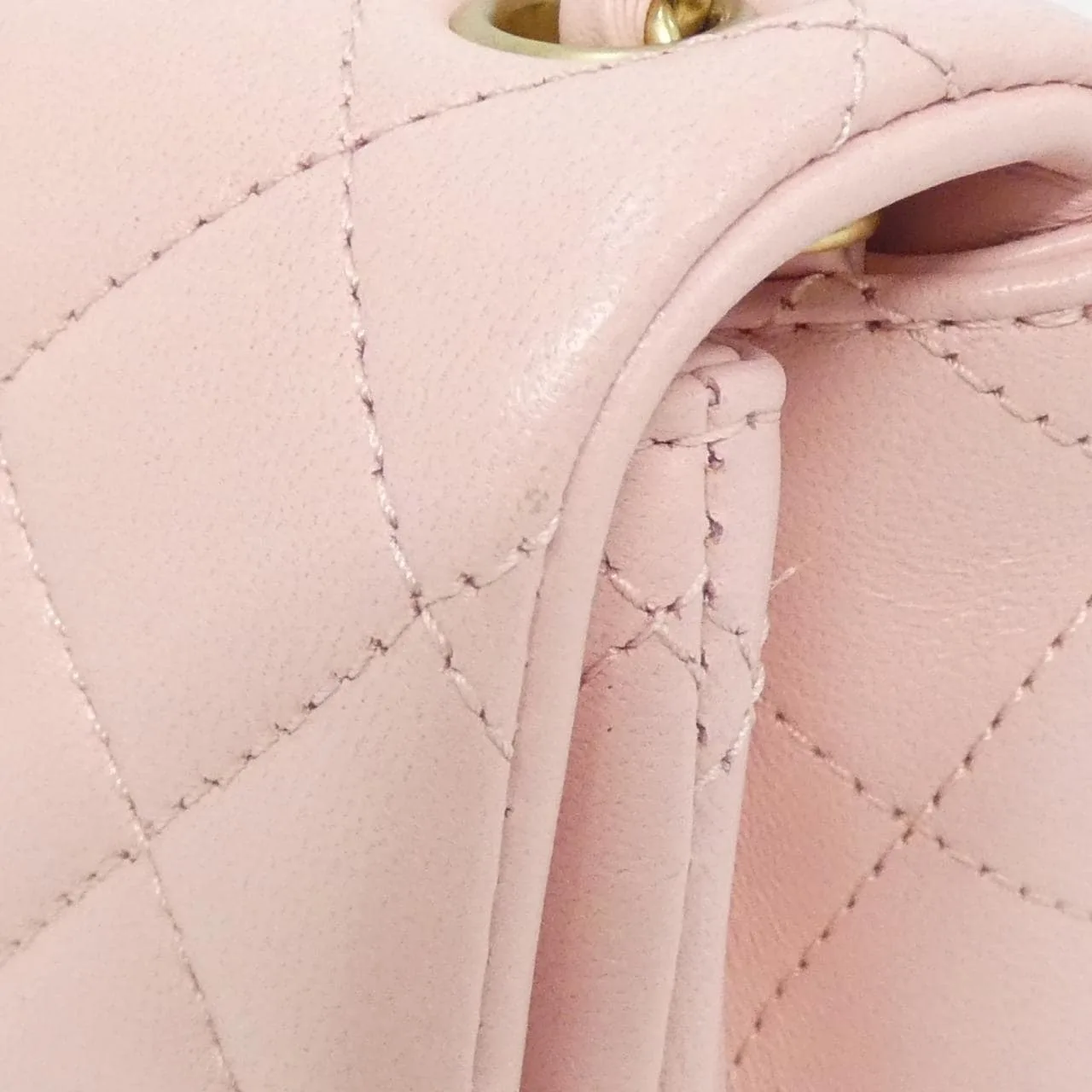 CHANEL AS5758 Shoulder Lambskin Pink Lambskin - Thumbnail 5