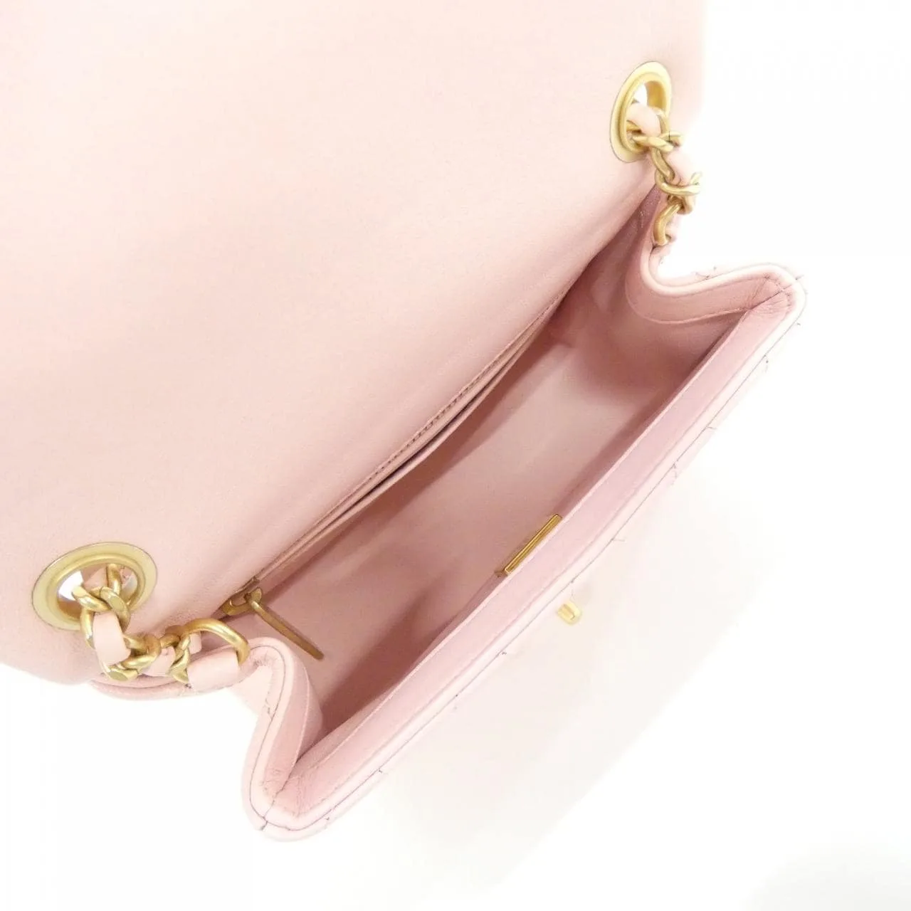 CHANEL AS5758 Shoulder Lambskin Pink Lambskin - Thumbnail 7