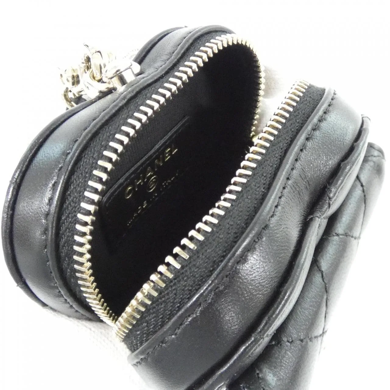 CHANEL AP4838 Key Case Lambskin Black Lambskin Rank A - Thumbnail 6