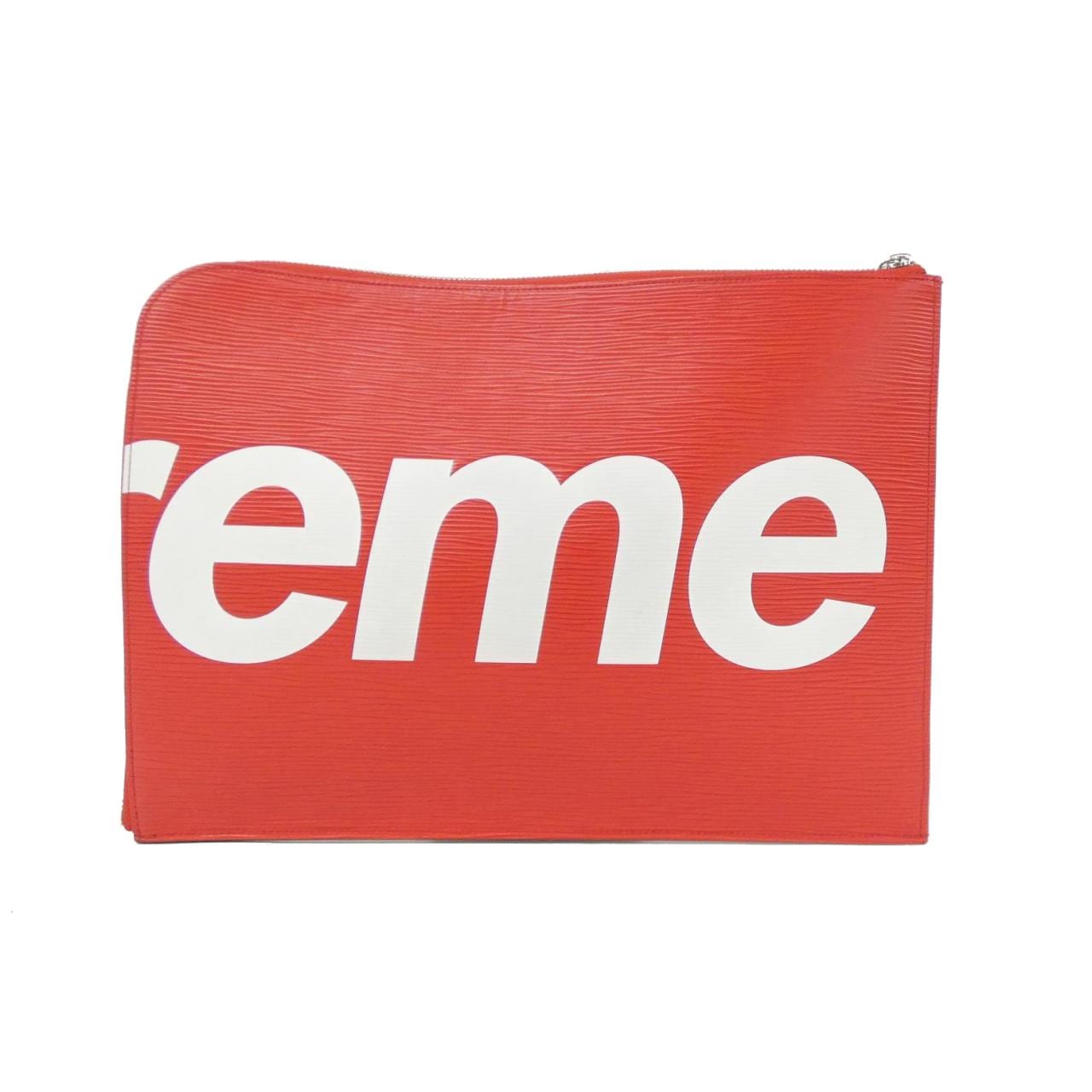 LOUIS VUITTON Pochette M67722 Handbag Epi Rouge Epi 中古品A - 縮圖 2