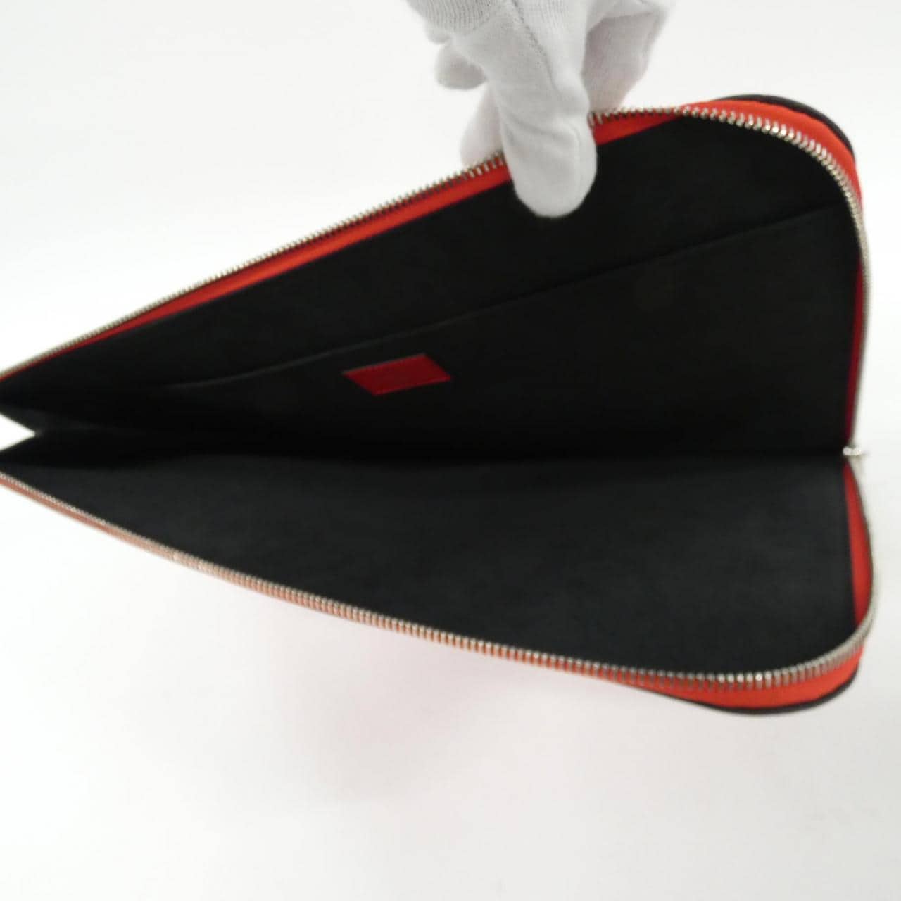 LOUIS VUITTON Pochette M67722 Handbag Epi Rouge Epi 中古品A - 縮圖 7