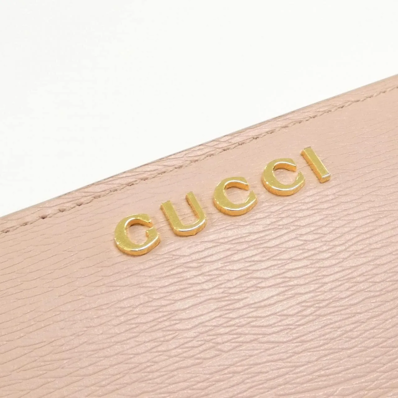 GUCCI 772640 0OP0N Wallet Leather 黑色 皮革 中古品A - 縮圖 3